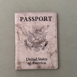 Marble Passport Holder